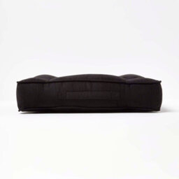 Homescapes Black Faux Suede Coccyx Cushion - thumbnail 5