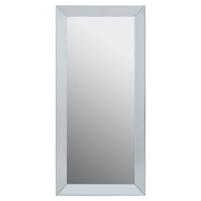 Orsina Champagne Large Rectangle Wall Mirror, Wardrobe Wall Mirror, Decorative Room Mirror, Wall Mounted Mirror - image 1