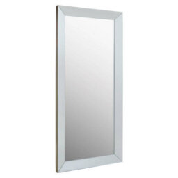 Orsina Champagne Large Rectangle Wall Mirror, Wardrobe Wall Mirror, Decorative Room Mirror, Wall Mounted Mirror - thumbnail 2