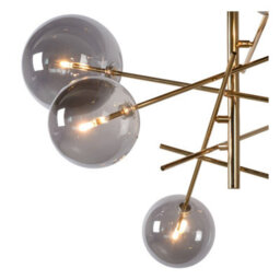 Lucide Alara Modern Pendant Light 72Cm - Led - G4 - 6X1,5W 2700K - Gold - thumbnail 3