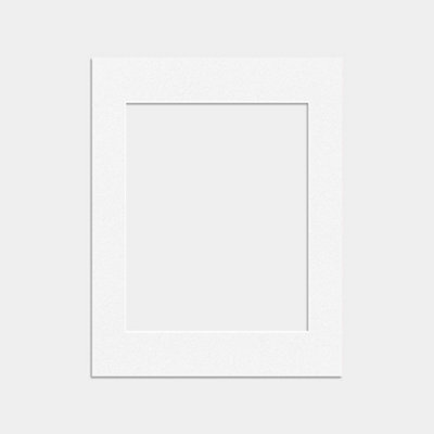 Ak Frames 14X11 White Picture Mounts To Fit 10X8 Aperture Size - Mount Board Only (No Frame Included) - image 1