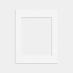 Ak Frames 14X11 White Picture Mounts To Fit 10X8 Aperture Size - Mount Board Only (No Frame Included) - thumbnail 1