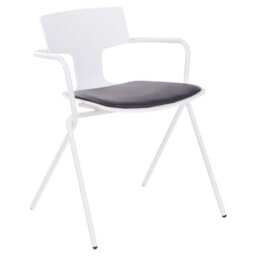 Beliani Set Of 2 Conference Chairs Manson Black/ White - thumbnail 5