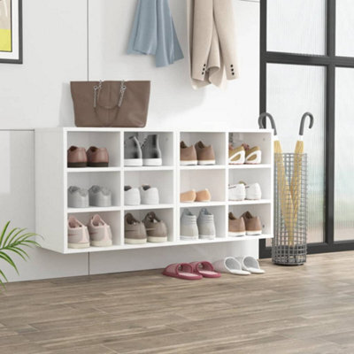 Vidaxl Shoe Cabinets 2 Pcs White 52.5X30X50 Cm - image 1