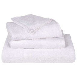Berkfield Guest Towels 50 Pcs White 30X50 Cm 360 Gsm 100% Cotton - thumbnail 4