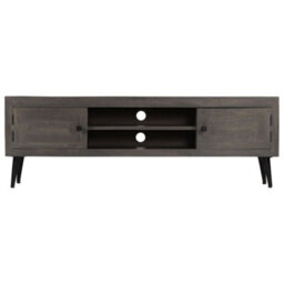Berkfield Tv Cabinet Solid Mango Wood 140X30X45 Cm - thumbnail 3