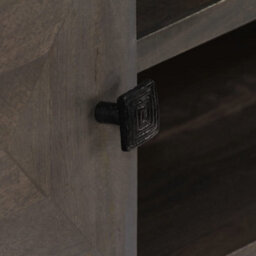 Berkfield Tv Cabinet Solid Mango Wood 140X30X45 Cm - thumbnail 8
