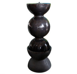 Outdoor Living UK Newferry Fountain Contemporary Water Feature Without Cover