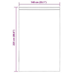 Walplus Voile Curtains With Tab Top 2 Pcs Brown - thumbnail 9