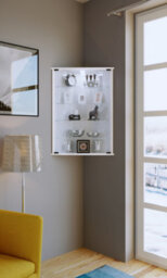 Vcm Wall Display Cabinet Eckvitrine Vecko - thumbnail 4