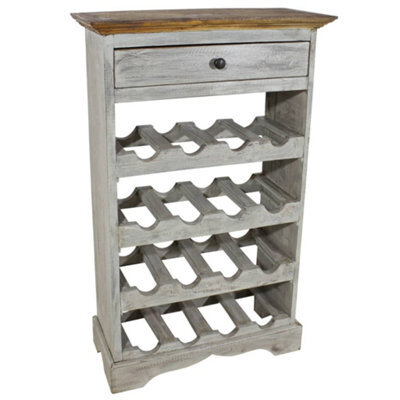 Vidaxl Wine Rack Solid Mahogany Wood 55X23X85 Cm Wine Racks - image 1