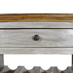 Vidaxl Wine Rack Solid Mahogany Wood 55X23X85 Cm Wine Racks - thumbnail 3