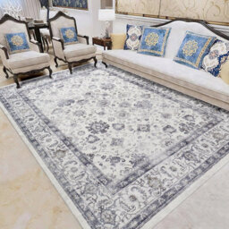 Ameha Bedroom Living Room Large 200X290 Cm - Cashmere Area Rugs Modern Style Soft Short Pile Vintage Rug - Carpet For Dining Room - thumbnail 3