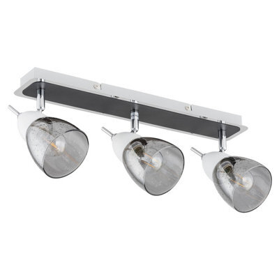 Luminosa Lighting Luminosa Sky Ceiling Spotlight Bar White, 43Cm, 3X E14