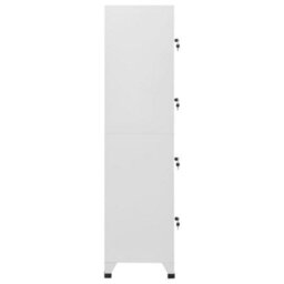 Vidaxl Locker Cabinet With 4 Compartments 38X45X180 Cm - thumbnail 4
