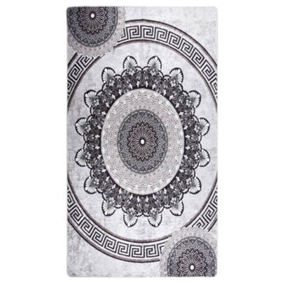 Berkfield Rug Washable 190X300 Cm Multicolour Anti Slip