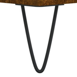 Berkfield Coffee Table Smoked Oak 60X50X36.5 Cm Engineered Wood - thumbnail 7