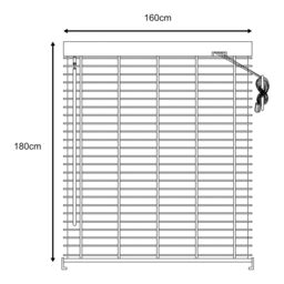 GoodHome Studio Black Aluminium Venetian Blind (W)160Cm (L)180Cm - thumbnail 4