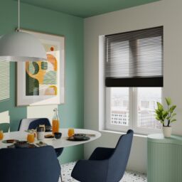 GoodHome Studio Black Aluminium Venetian Blind (W)160Cm (L)180Cm - thumbnail 5