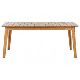Beliani Garden Dining Table Fornelli 180 Cm 90 Cm Acacia Wood Brown - thumbnail 5