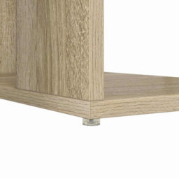 Walplus Desk With Storage Sonoma Oak 130 X 50.5 X 75 Cm Engineered Wood - thumbnail 9