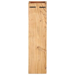 Berkfield Wine Rack For 5 Bottles Solid Acacia Wood - thumbnail 4