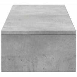 Walplus Monitor Stand With Drawers Concrete Grey 100X27X15 Cm Engineered Wood - thumbnail 6