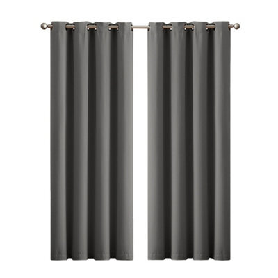 Marlow Blackout Curtains Window Curtain Draperies Pair Eyelet Bedroom Decor - image 1