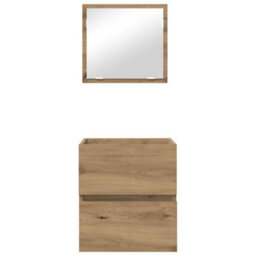 Walplus Bathroom Cabinet Artisan Oak 41 X 38.5 X 45 Cm Engineered Wood - thumbnail 8