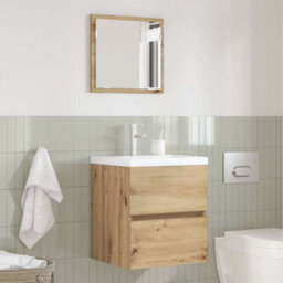 Walplus Bathroom Cabinet Artisan Oak 41 X 38.5 X 45 Cm Engineered Wood - thumbnail 4
