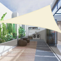 Beige 4.5Mx4.5M Shade Sail Uv Resistant - thumbnail 3