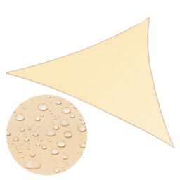 Beige 4.5Mx4.5M Shade Sail Uv Resistant - thumbnail 1