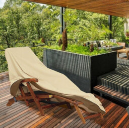 Cover For Sun Lounger, Garden Or Balcony Chair, Beach Chair Cover, 208 X 76 79 Cm - thumbnail 2