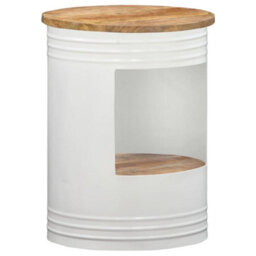 Berkfield Solid Coffee Table 43X55 Cm Solid Mango Wood - thumbnail 8