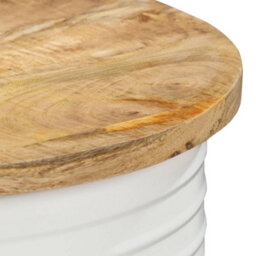 Berkfield Solid Coffee Table 43X55 Cm Solid Mango Wood - thumbnail 3