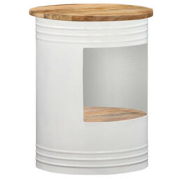 Berkfield Solid Coffee Table 43X55 Cm Solid Mango Wood - thumbnail 7