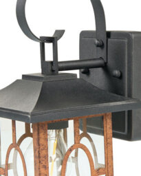 Beliani Outdoor Wall Light Shaggie Brown - thumbnail 6