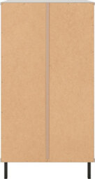 Seconique Madrid 5 Drawer Chest Of Drawers In Grey And White Gloss Finish - thumbnail 5