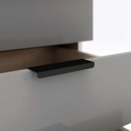 Seconique Madrid 5 Drawer Chest Of Drawers In Grey And White Gloss Finish - thumbnail 8