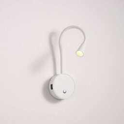 Ultra Beam Lighting Ultrabeam White Wall Mounted Bedroom Reading Light With Usb Charging Ports 3 Watt 3000K Warm White Led - thumbnail 2