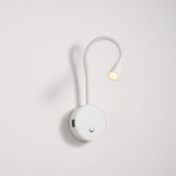 Ultra Beam Lighting Ultrabeam White Wall Mounted Bedroom Reading Light With Usb Charging Ports 3 Watt 3000K Warm White Led