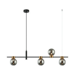 Luminosa Lighting Luminosa Bletter Modern 4 Light Bar Pendant Ceiling Light, G9 - thumbnail 1
