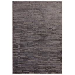 The Rug Edit Axel Luxe Geo Charcoal Living Room Rug - 160X220Cm - thumbnail 2