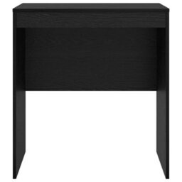 Berkfield Modern Writing Desk Black Oak Engineered Wood 70 X 50 X 76 Cm Durable - thumbnail 5