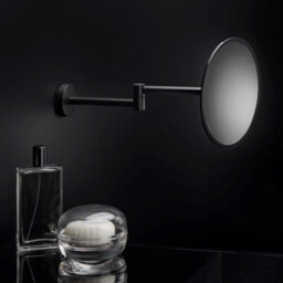 Cosmic Magnifying Mirror, X3, Wall-Mounted Color Black, Dimensions: 20X24X20Cm - thumbnail 3