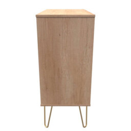 Honshu 4 Drawer Chest Of Drawers In Nebraska Oak (Ready Assembled) - thumbnail 2