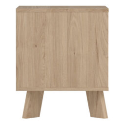 Furniture To Go Ikast Nightstand 1 Drawer In Jackson Hickory And White - thumbnail 4