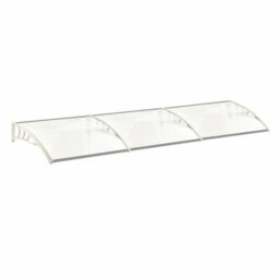 Breeins Waterproof Front Door Canopy Outdoor Awning Window Garden Canopy Patio Porch Awning Rain Shelter Cover W 270 Cm - thumbnail 3
