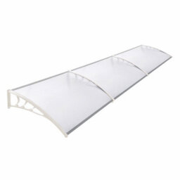 Breeins Waterproof Front Door Canopy Outdoor Awning Window Garden Canopy Patio Porch Awning Rain Shelter Cover W 270 Cm - thumbnail 4