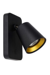 Lucide Turnon Modern Wall Spotlight - Led Dim To Warm - Gu10 - 1X5W 2200K/3000K - Black - thumbnail 3
